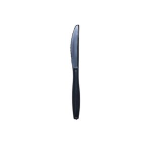 Black HD Plastic Knife