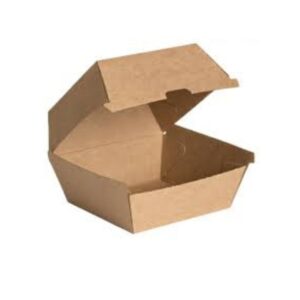 Small Corrugated Burger Box "6