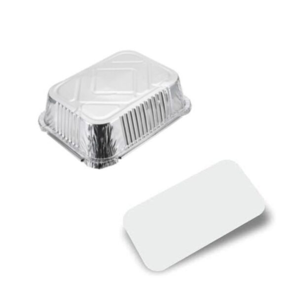 No 2 Aluminium Foil Containers & Poly Coated Lids