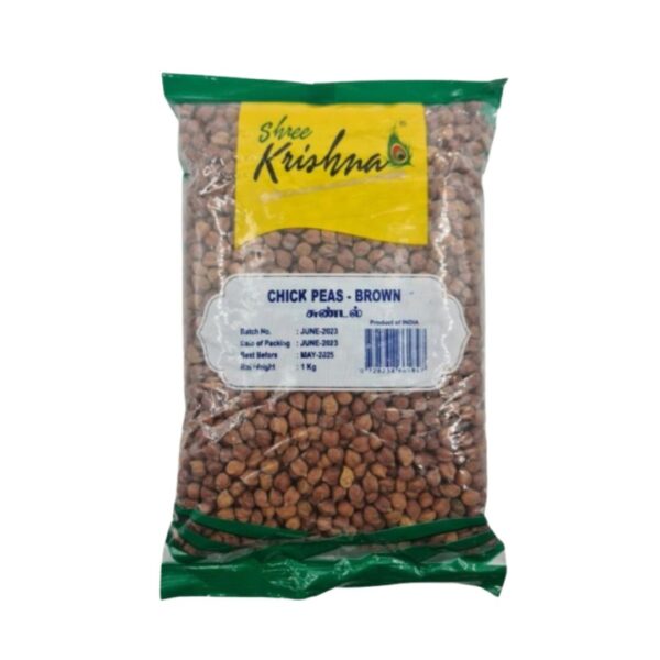 Shree Krishna Chick Peas - Brown (1 kg )