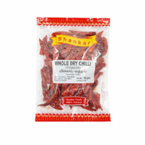 Shankar Whole Dry Chilli Stemless 100g